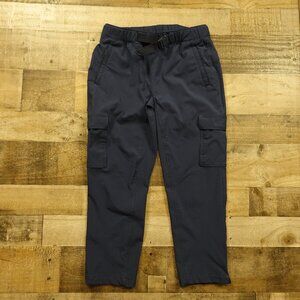 Eddie Bauer ClimaTrail Cargo Crop Pants Women’s 2 Navy Performance Hiking